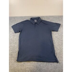 True Classic Polo Shirt Mens Large Blue Ultra Soft Preppy